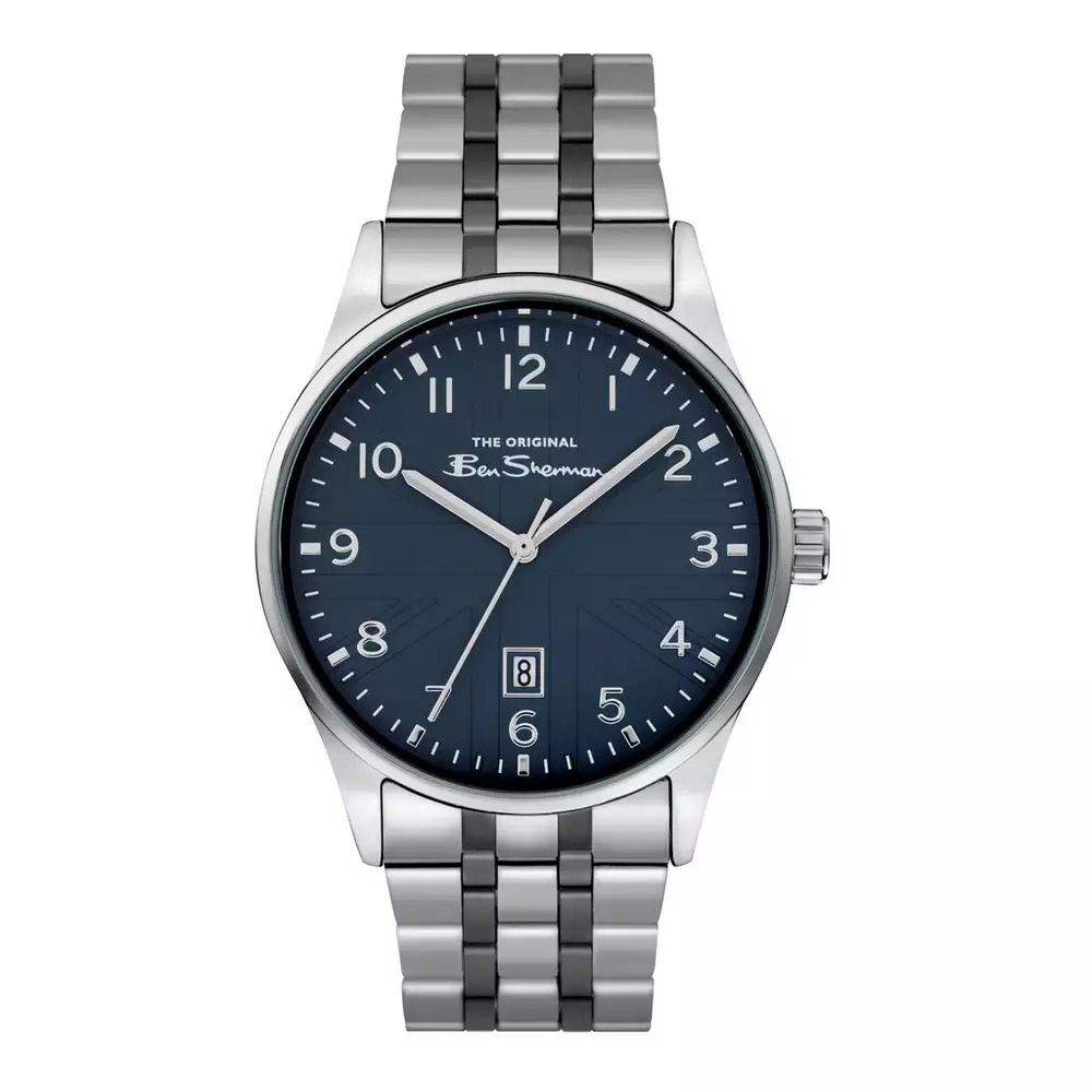 Ben Sherman - Silver Analogue Bracelet Watch - The Brand Store